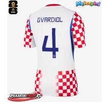 Chorwacja Josko Gvardiol #4 Koszulka Podstawowa MŚ 2026 Krótki Rękaw